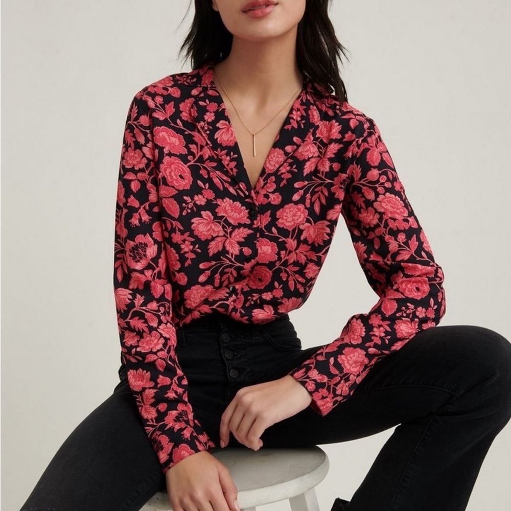 Lucky Brand Women’s Western Pajama Shirt. Sz M.